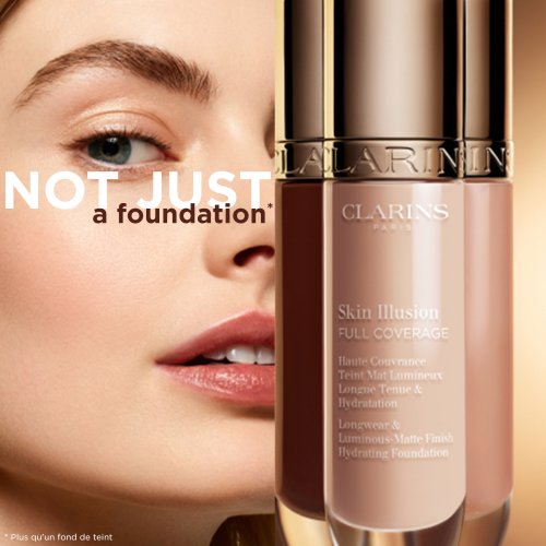 CLARINS Skin Illusion Full Coverage Hohe Abdeckung - CLARINS Skin Illusion Full Coverage Hohe Abdeckung -